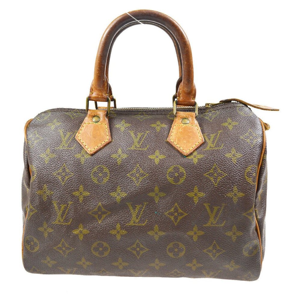 Auth Louis Vuitton Speedy 25 Hand Bag #25204L20